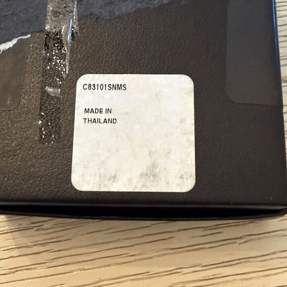 Sterling Silver “S” Initial Necklace – Script Round Pendant New in Box - Picture 3 of 3